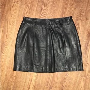 Vintage Wilson’s leather mini skirt